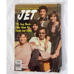 Vintage JET Magazines -   January 12, 1978 - Greg Morris Talks About His Family